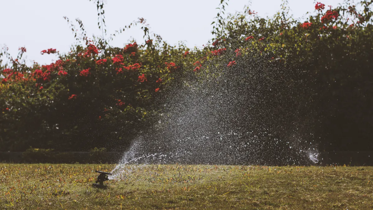 How to Fix Low Water Pressure in a Sprinkler System How to Fix Low Water Pressure in a Sprinkler System — Water Sprinkler on the Grass