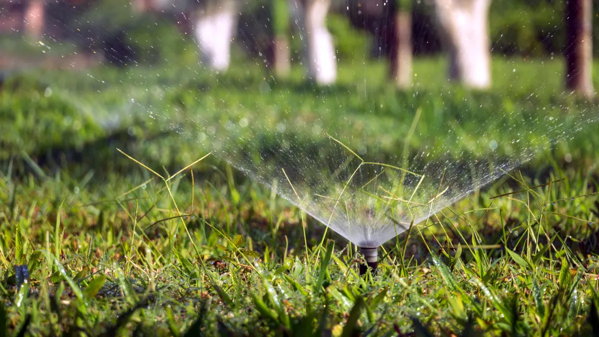 How to Plan a Residential Irrigation Layout Before Installation How to Plan a Residential Irrigation Layout Before Installation — Close up of a Sprinkler