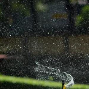 Residential Irrigation Installation Checklist for Homeowners — Garden Sprinkler Spraying Water on Lawn